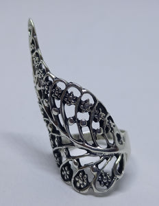 Anillo hoja.